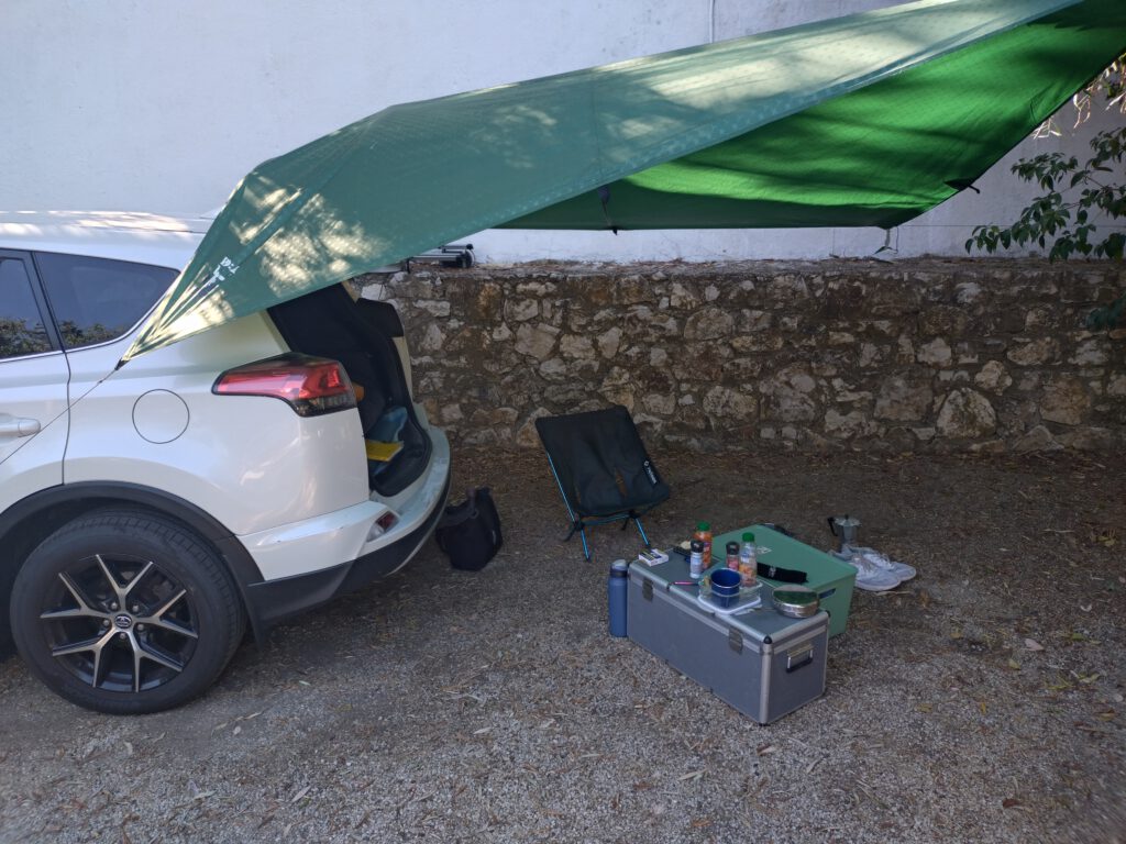 Die Seele baumelt im Camping Kalami